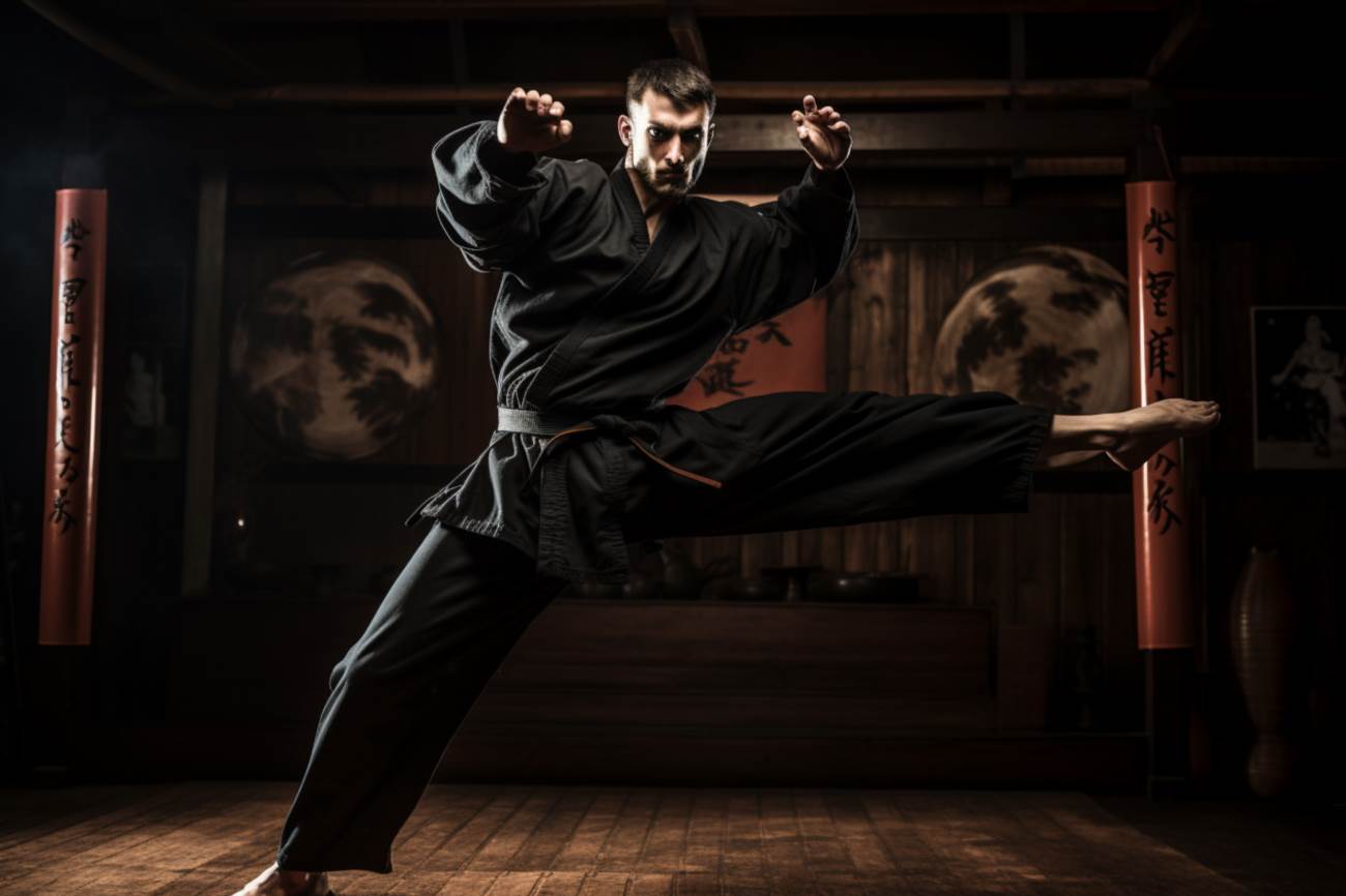 Kung fu trening