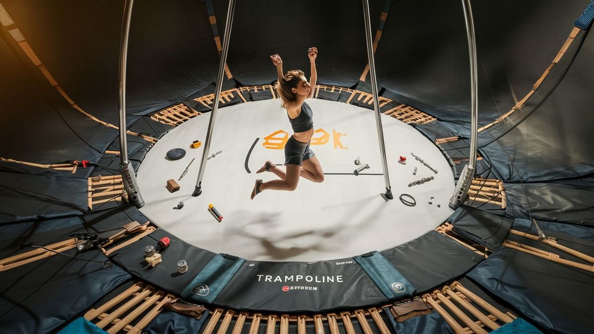 Jak złożyć trampolinę fitness